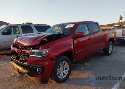 2022 Chevrolet Colorado 2Wd Long Box Lt from USA, damaged, VIN 1GCGSCENXN1114040